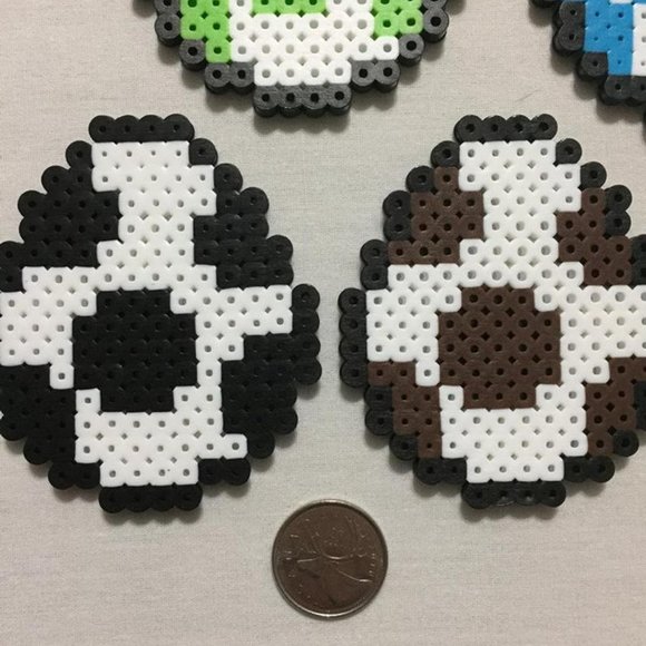 Yoshi Egg Fridge Magnets - Handmade - Kids Room - Picture 3 of 9